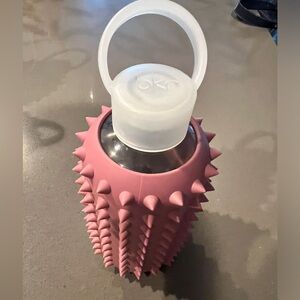 BKR 16oz rose spike water bottle